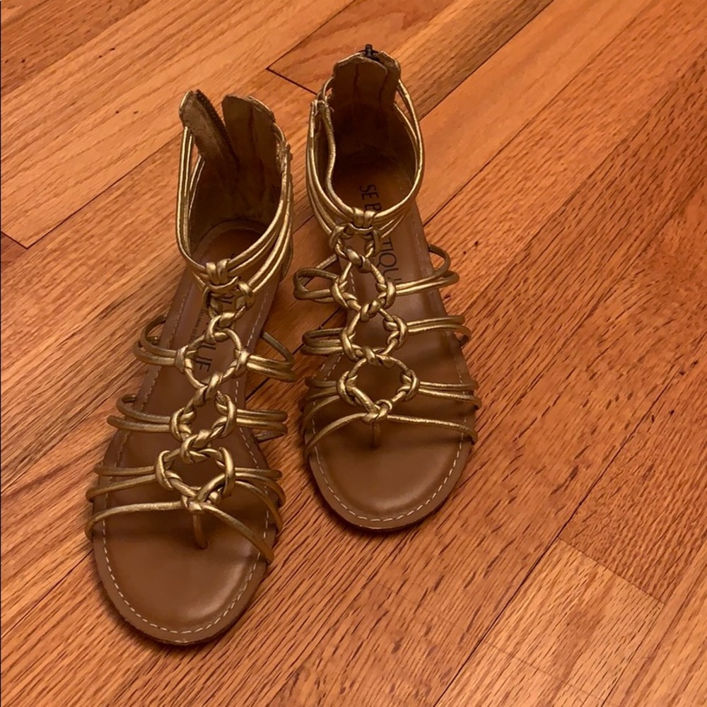 SE Boutique 6.5 Gladiator Sandals